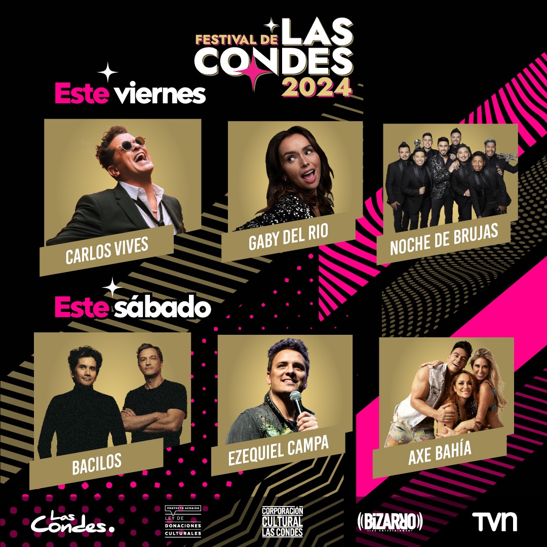 Festival de Las Condes 2024 Quiénes son los humoristas que se