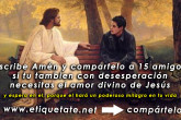 Mensaje Divino de Jesus para compartir en Facebook