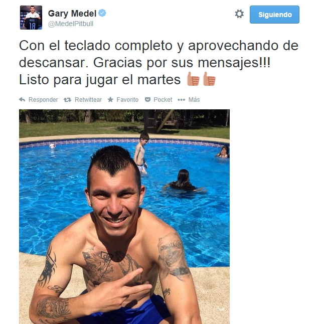 tuit gary medel teclado completo