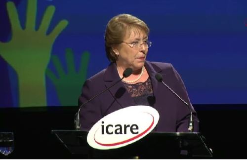 Michelle Bachelet en enade