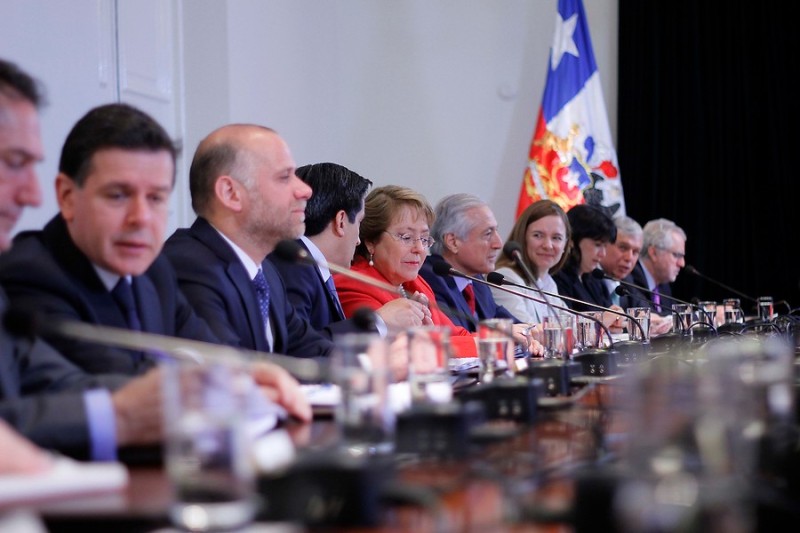 presidenta y gabinete