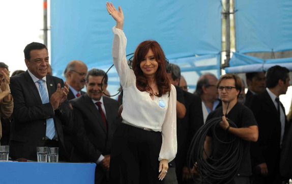 CRISTINA FERNÁNDEZ INAUGURA CENTRAL NUCLEAR DE ATUCHA II