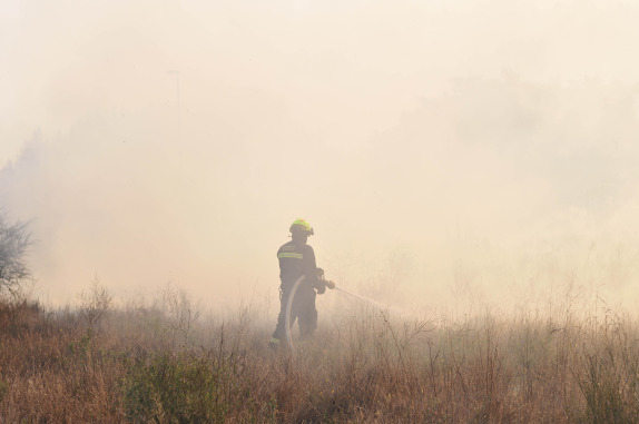 Incendio Forestal en Casablanca