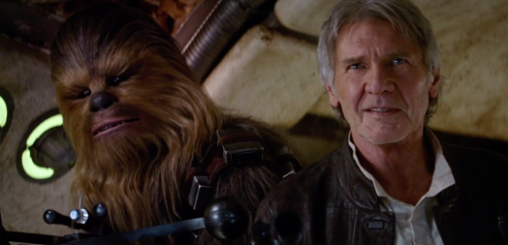 Han Solo y Chewie - Star Wars Episodio VII