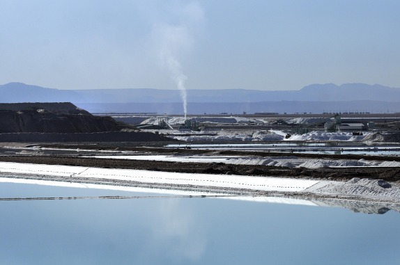 Plantas procesadoras del Litio en Salar de Atacama