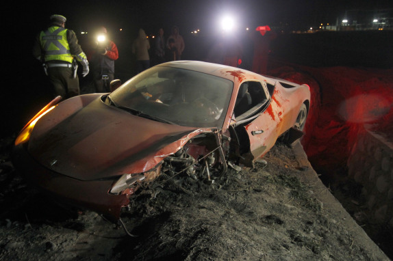 Accidente Arturo Vidal