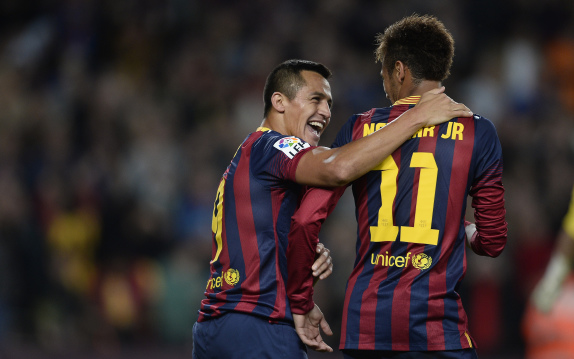 Alexis Sanchez, Neymar