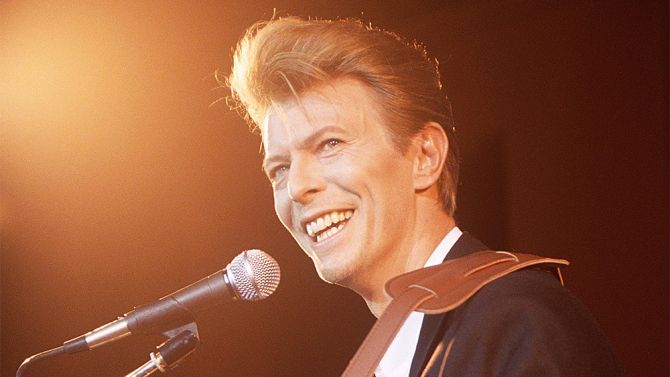 Mandatory Credit: Photo by Richard Young/REX/Shutterstock (167534c) David Bowie DAVID BOWIE LAUNCHING TOUR AT THE RAINBOW THEATRE, LONDON BRITAIN - 1989