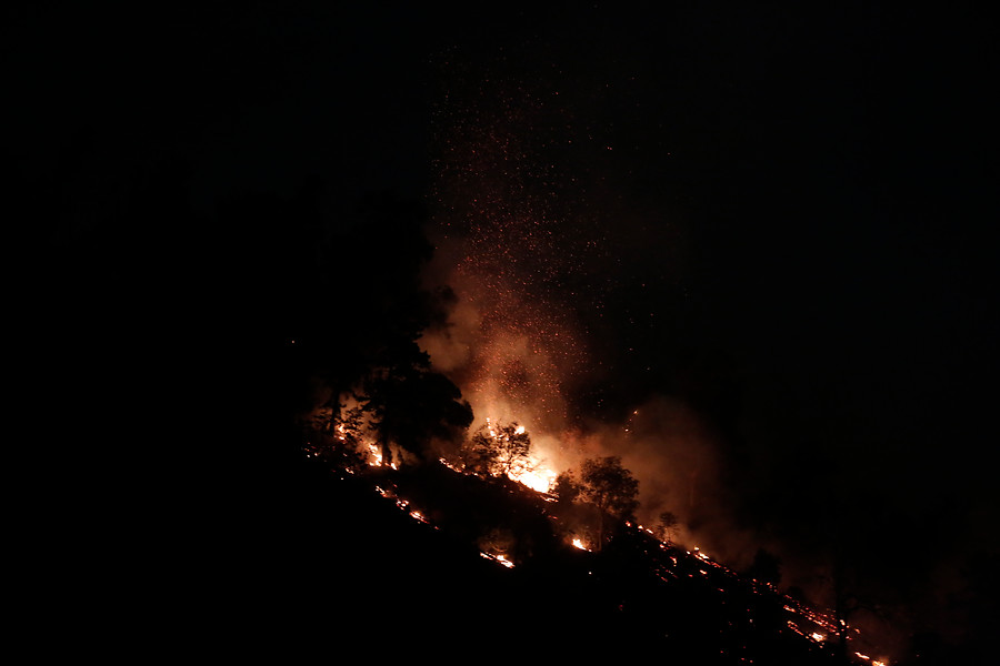 incendio San Cristóbal