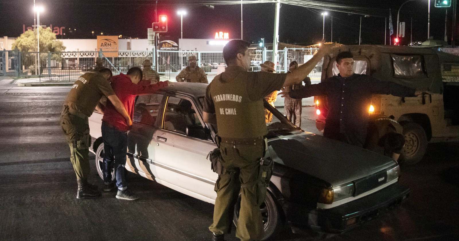 carabineros toque de queda