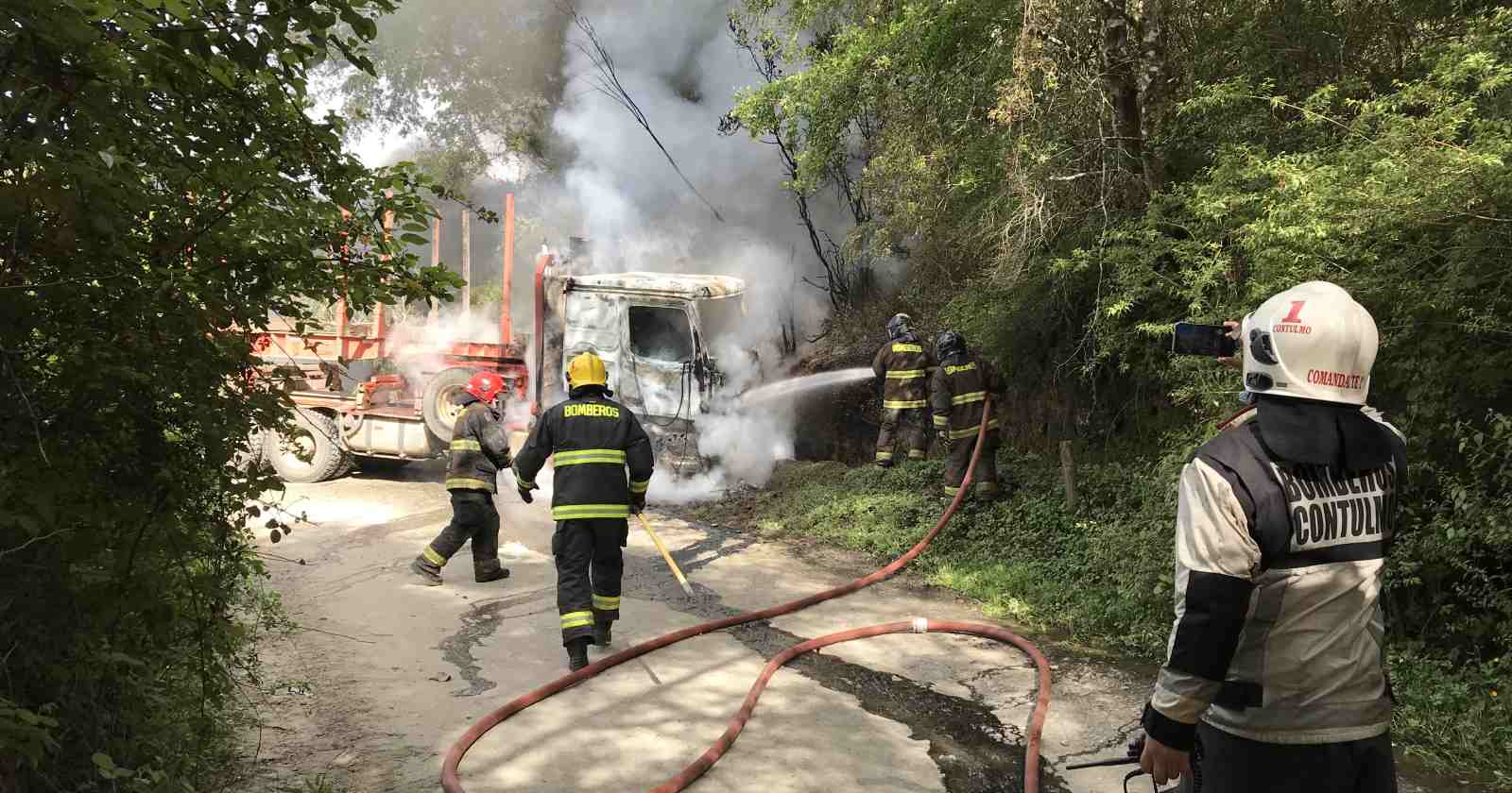 Ataque incendiario Forestal Mininco