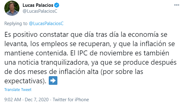 IPC Noviembre 2020