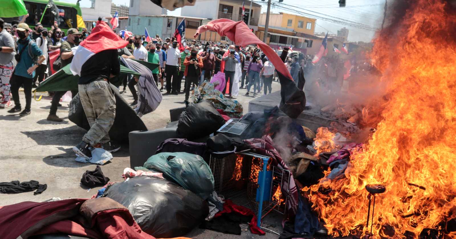 Iquique migrantes