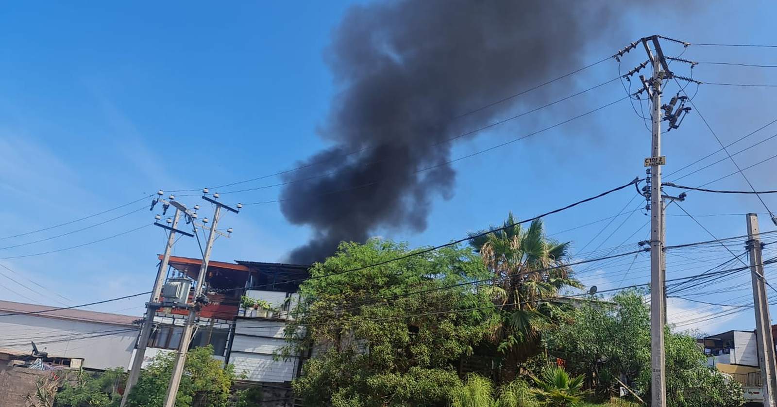 incendio viviendas Iquique