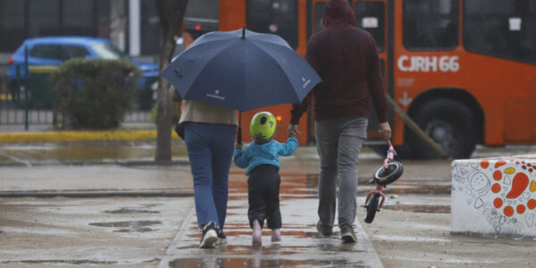 Lluvia en Santiago próximos siete días