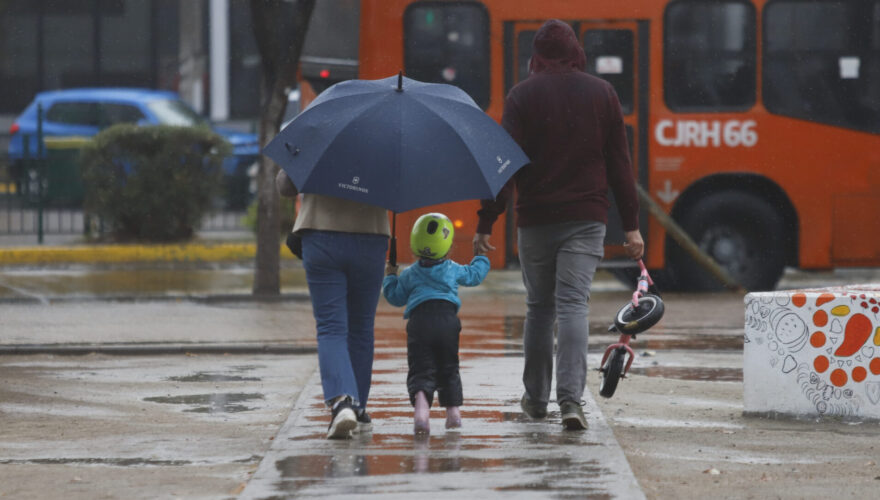 Lluvia en Santiago próximos siete días