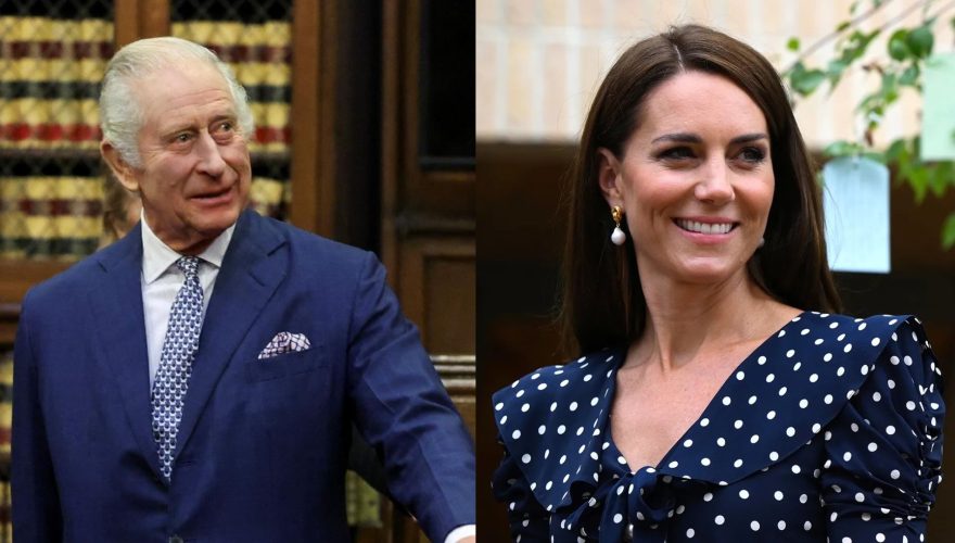 rey Carlos III y Kate Middleton