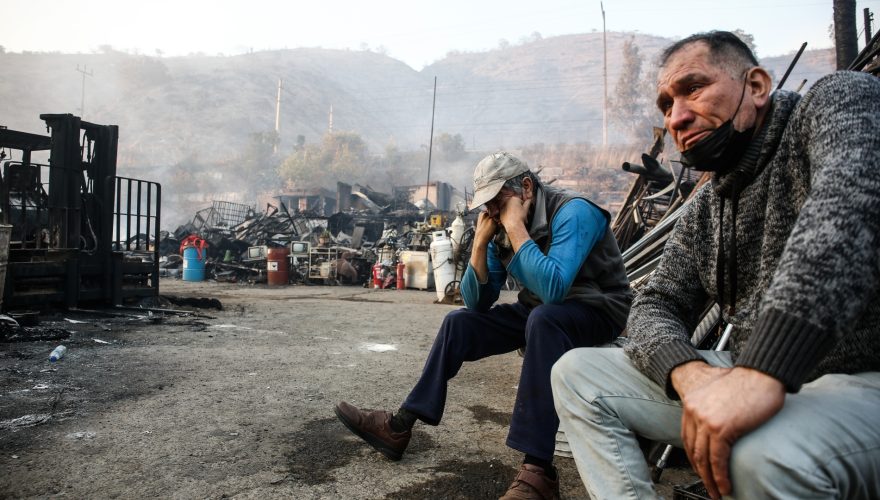 saqueos y robos incendio viña del mar, región de Valparaíso