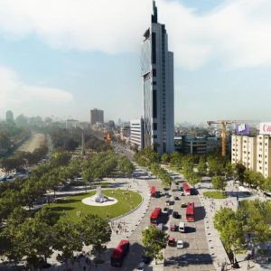 Proyecto Nueva Alameda Plaza Italia Baquedano