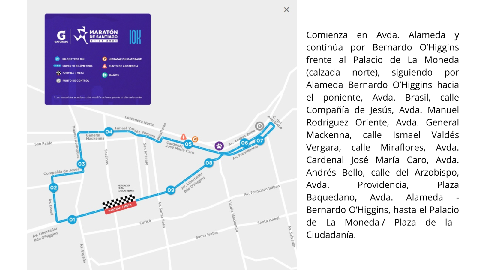 Maratón Santiago 2024
