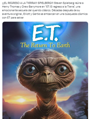 E.T póster