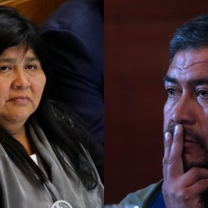 Diputada Emilia Nuyado y condena a Héctor Llaitul
