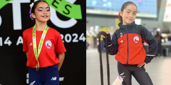 Agustina Méndez patinaje artístico