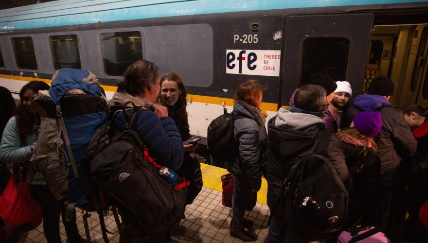 tren nocturno santiago temuco