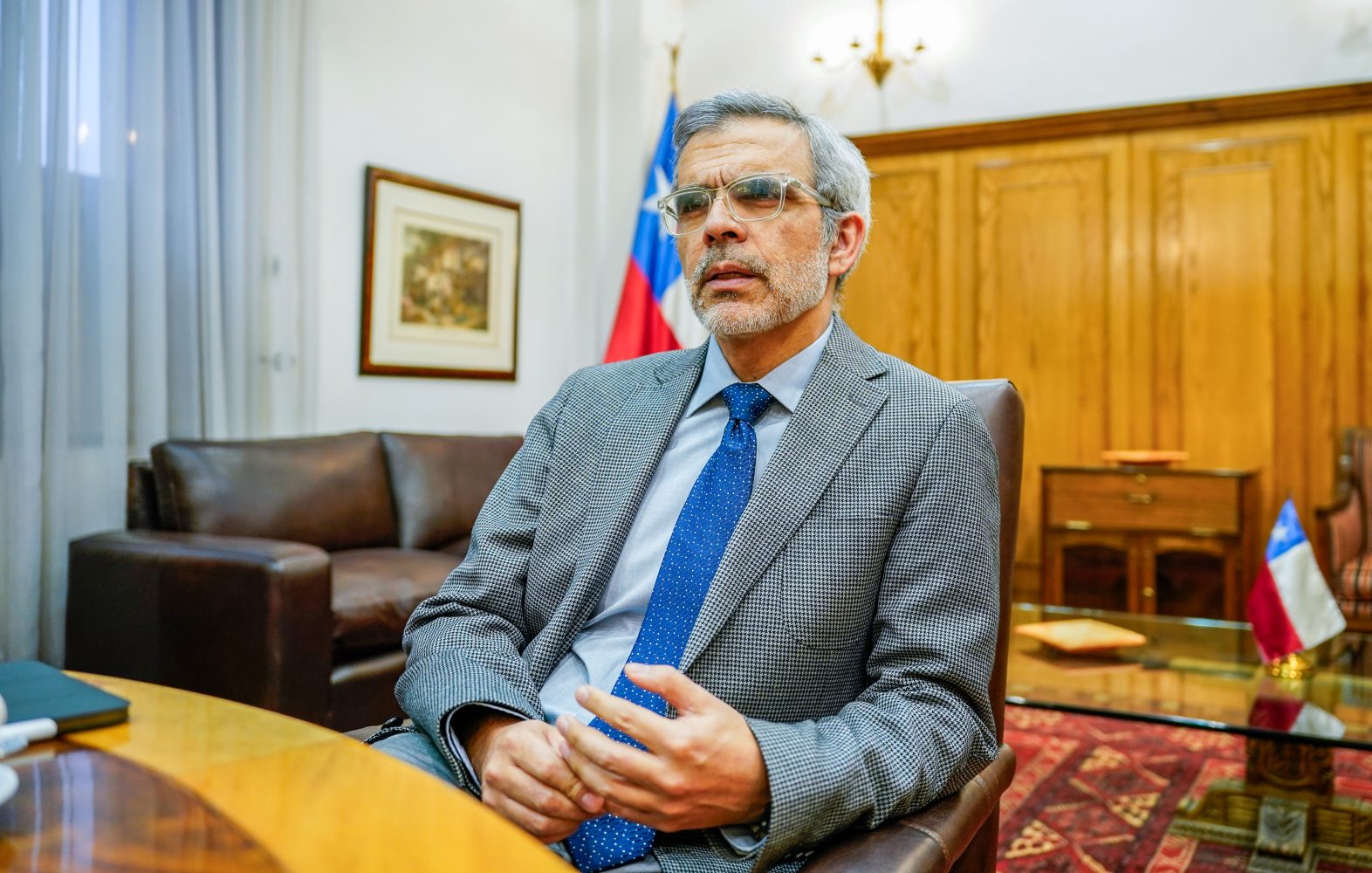 Ministro Luis Cordero y Plan Nacional de Búsqueda