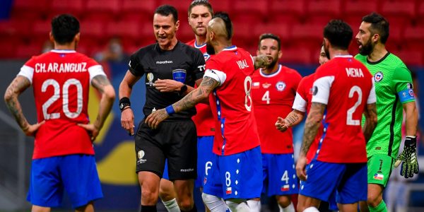 Wilmar Roldán árbitro chile la roja copa américa