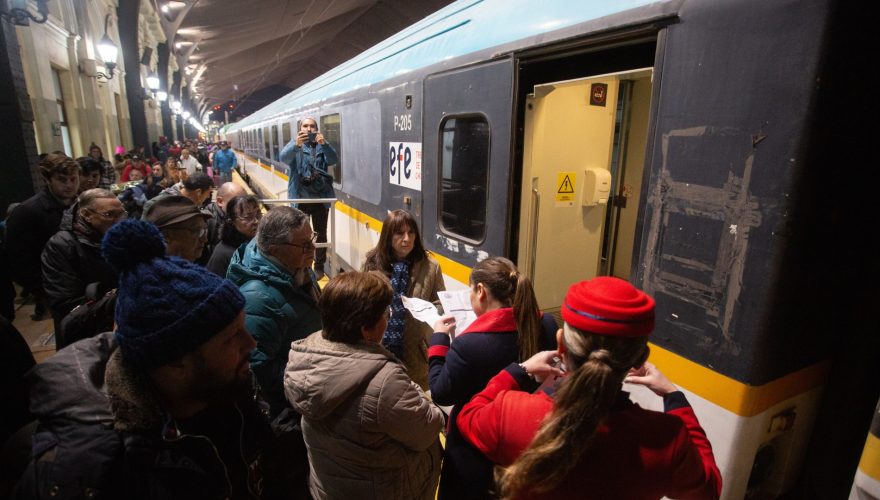 Tren nocturno Santiago Temuco