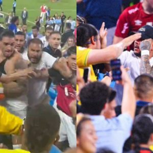 pelea jugadores uruguay colombia copa américa