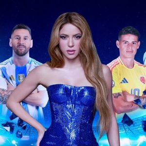 shakira entretiempo final copa américa