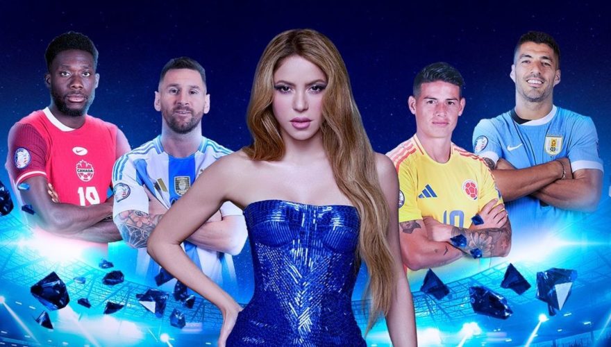 shakira entretiempo final copa américa