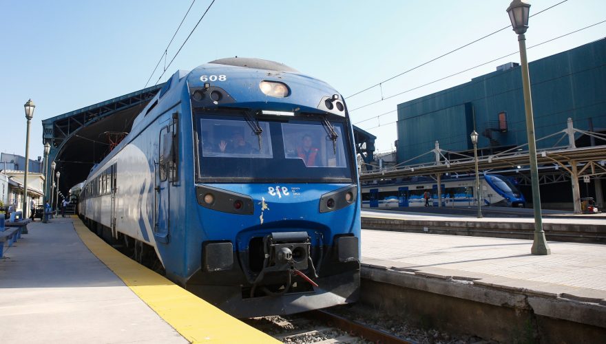 nuevos horarios itinerario tren Estación Central Rancagua