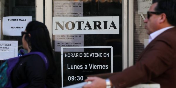 Senado notarios