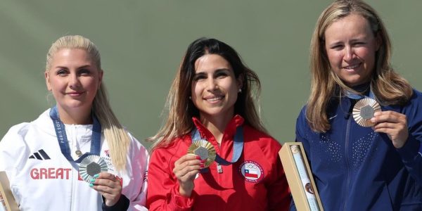 Francisca Crovetto final tiro skeet Juegos Olímpicos París 2024