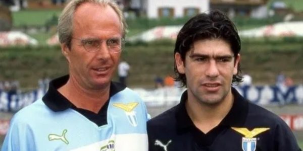 Sven Goran Eriksson Marcelo Salas Lazio