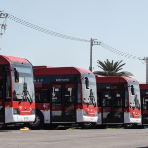 buses eléctricos red zona sur santiago Región Metropolitana