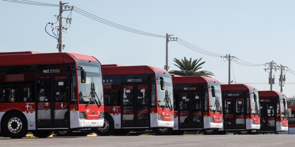 buses eléctricos red zona sur santiago Región Metropolitana