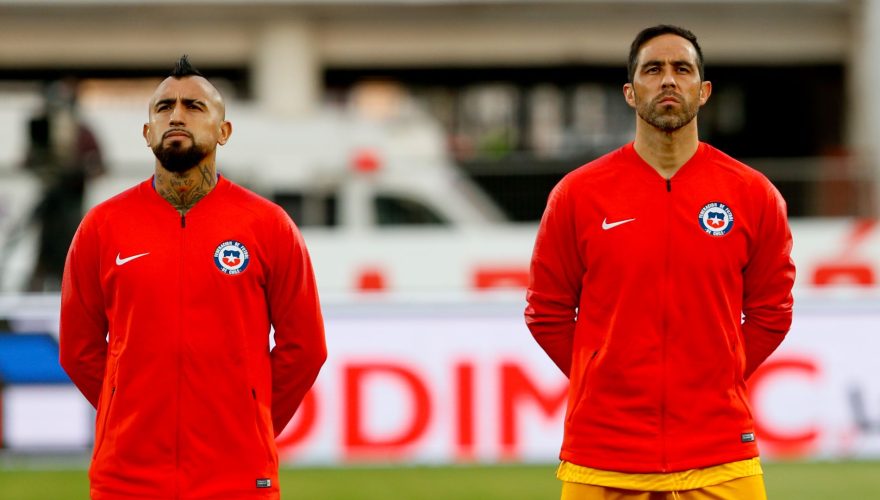 Claudio Bravo Arturo Vidal