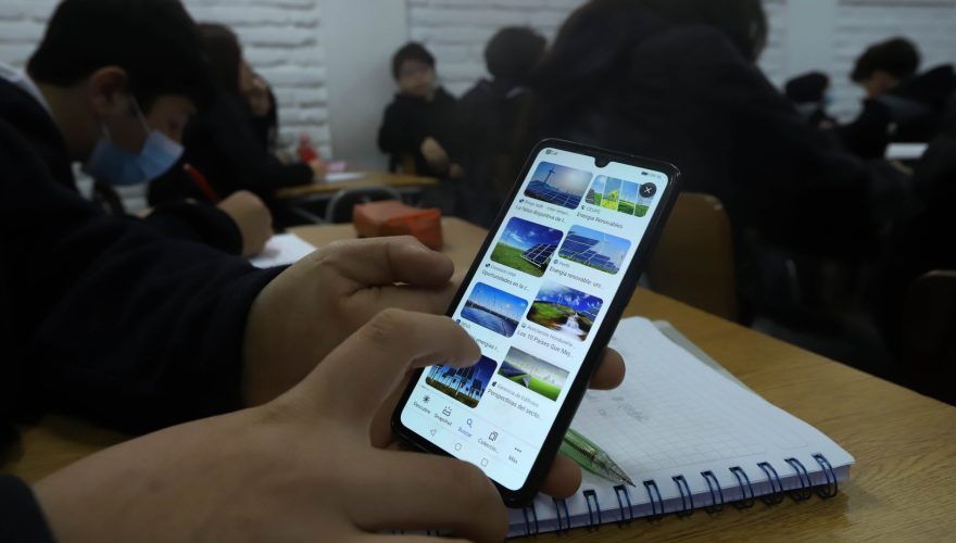 uso de celulares en colegios sala de clases