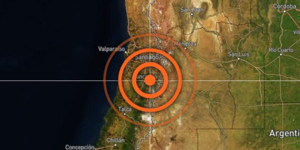 sismo zona central Rancagua magnitud