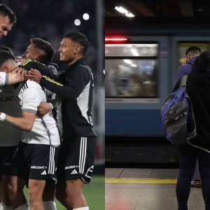 Metro de santiago extensión horario partido Colo Colo