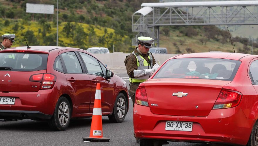 accidentes de tránsito Fiestas Patrias Carabineros