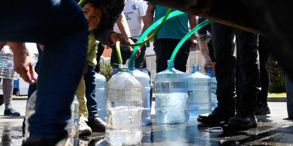 corte de agua en Ñuñoa y Providencia