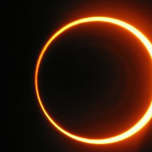 Eclipse solar anular Chile anillo de fuego