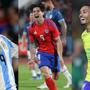 partidos televisión abierta Chile Brasil eliminatorias sudamericanas mundial 2026