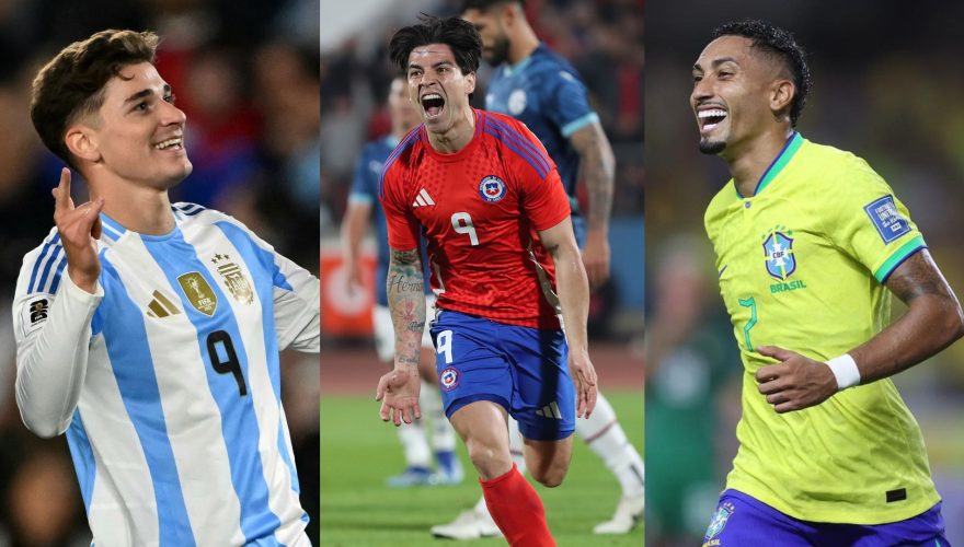 partidos televisión abierta Chile Brasil eliminatorias sudamericanas mundial 2026