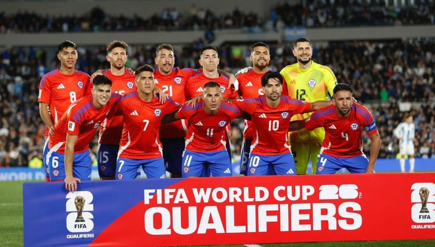 Eliminatorias Sudamericanas formación Chile vs Brasil